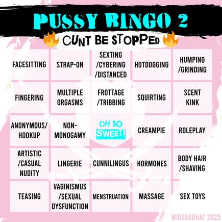 Sweet Card 2: Cunt Be Stopped